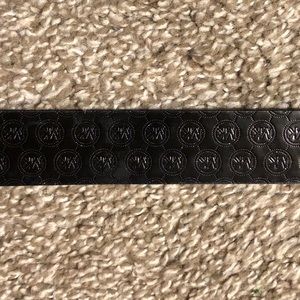 MICHAEL Michael Kors Black Belt, Size XL